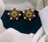 Ruby Jadau Kundan Studs - KE0098